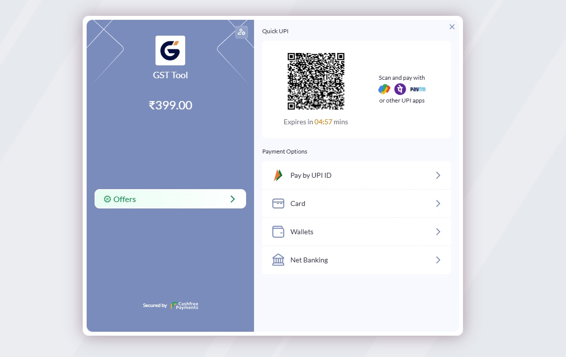 payment option